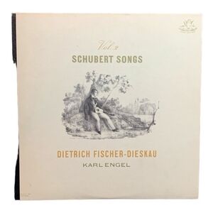 LP Franz Schubert, Dietrich Fischer-Dieskau, Karl Engel - Schubert Songs Vol. 2